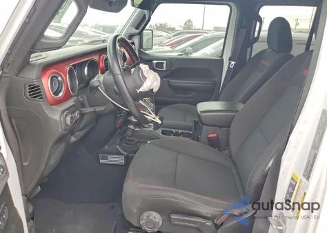 2021 Jeep Wrangler Unlimited Rubicon из США, поврежденный, VIN 1C4HJXFG6MW869086